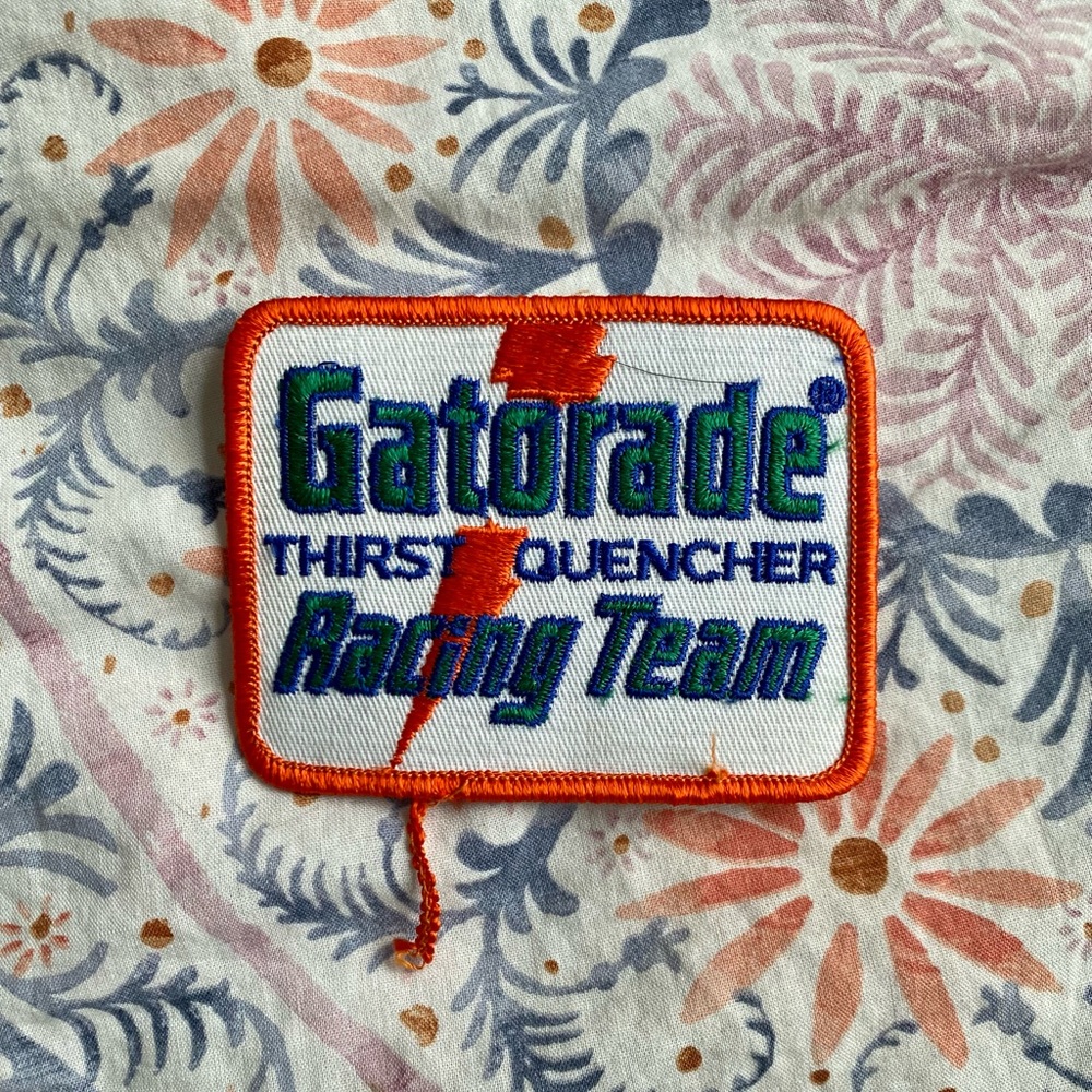 Vintage Gatorade Racing Patch